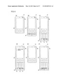 MOBILE TERMINAL AND SLIDE CONTROLLING PROGRAM diagram and image