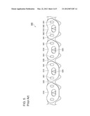 SILENT CHAIN HAVING DEFORMABLE GUIDE PLATES diagram and image