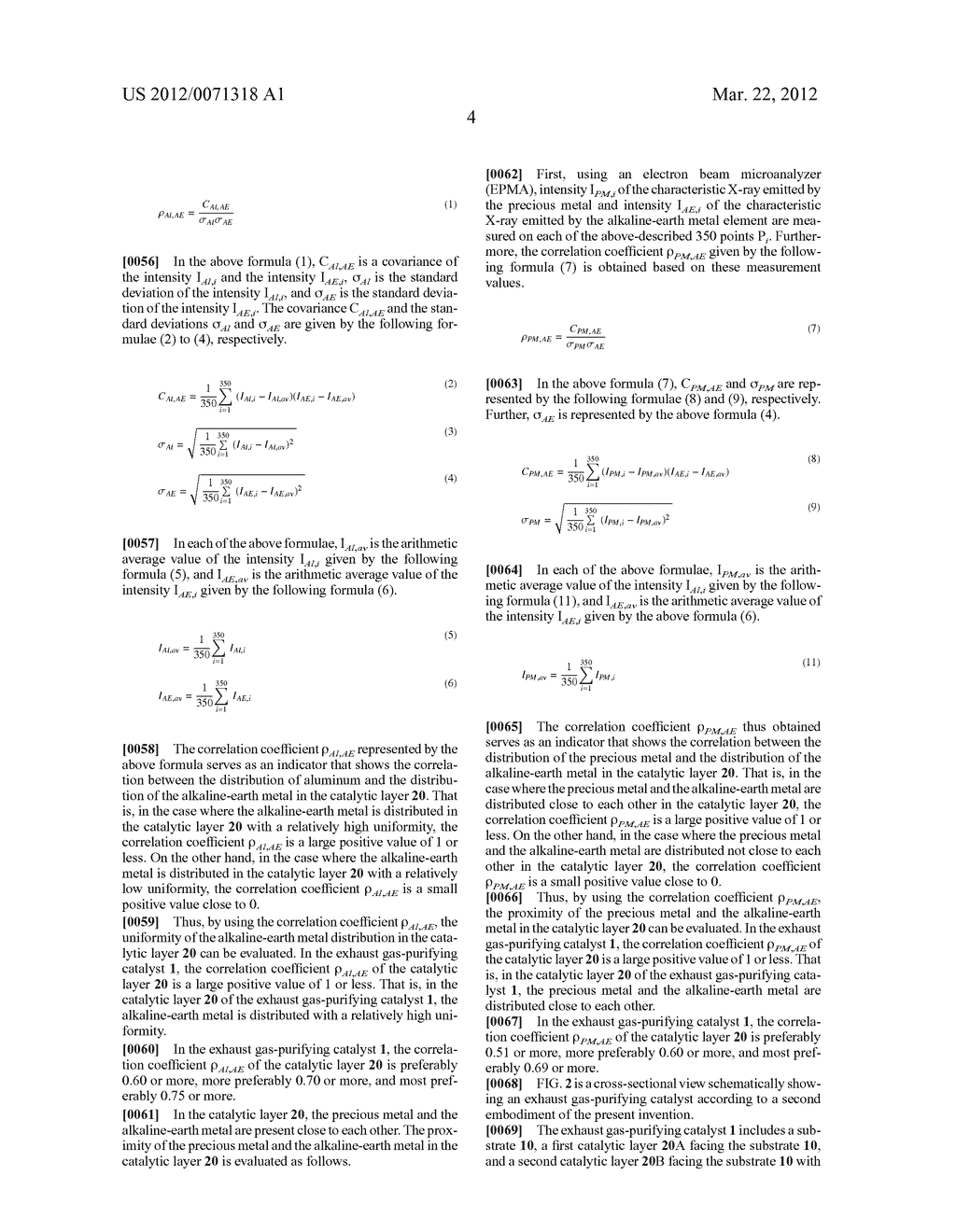 EXHAUST GAS-PURIFYING CATALYST - diagram, schematic, and image 08