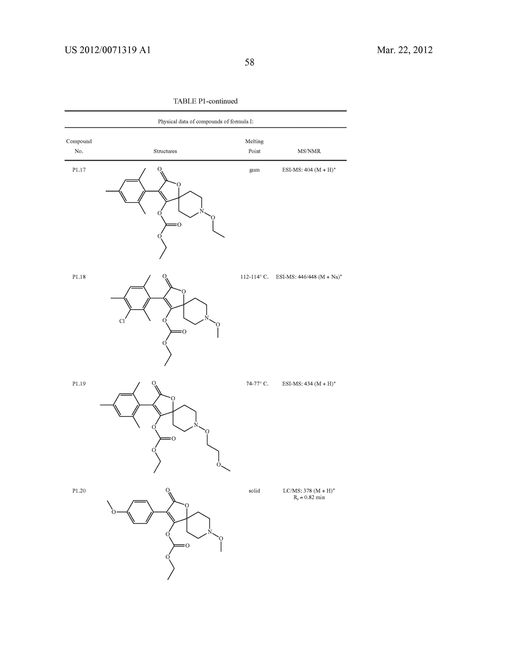 SPIROHETEROCYCLIC FURAN AND THIOFURAN DIONE DERIVATIVES - diagram, schematic, and image 59