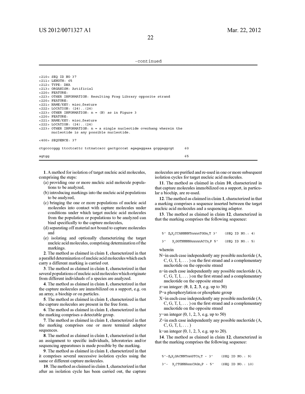 INDEXING OF NUCLEIC ACID POPULATIONS - diagram, schematic, and image 28