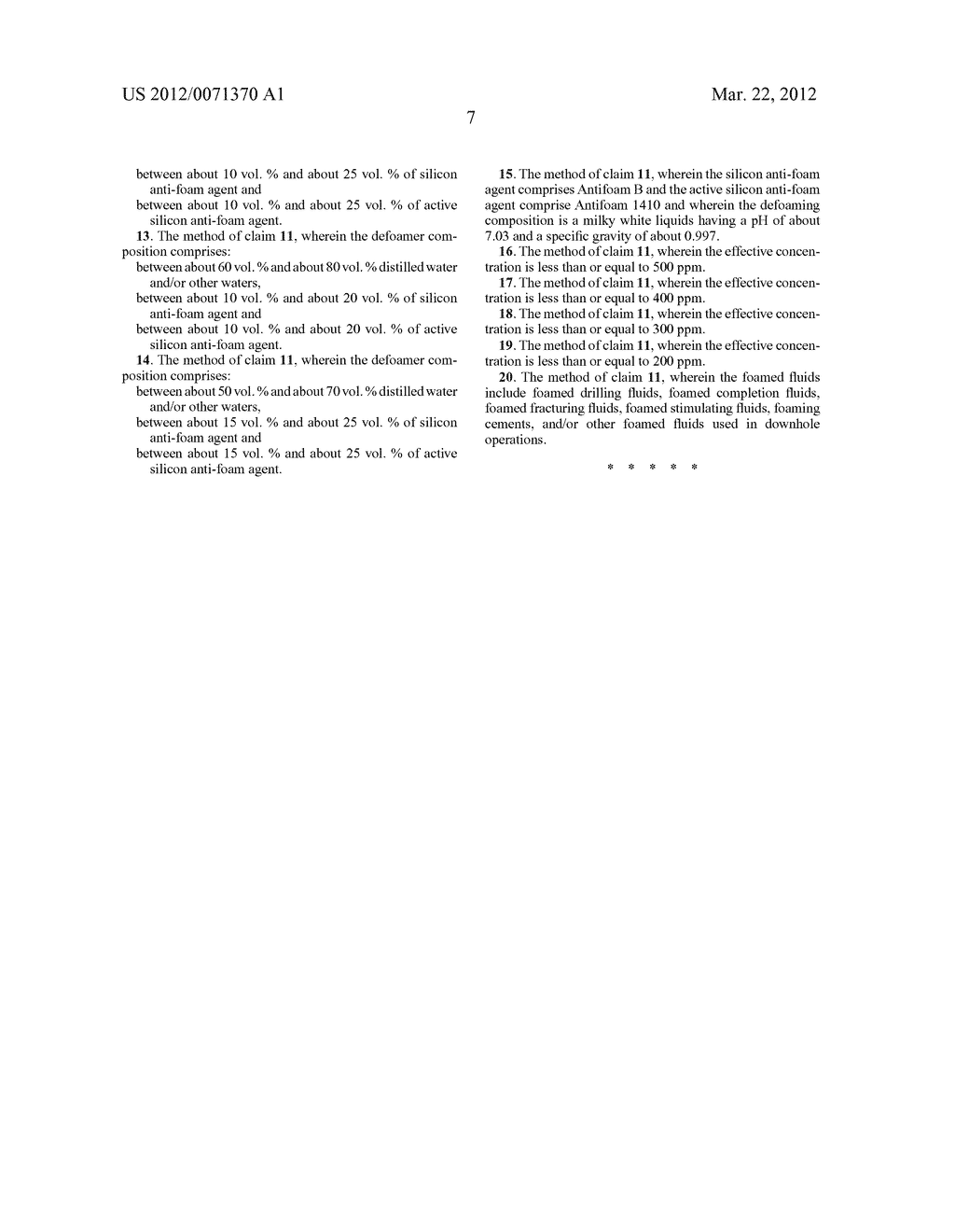 DEFOAMER FORMULATION AND METHODS FOR MAKING AND USING SAME - diagram, schematic, and image 08