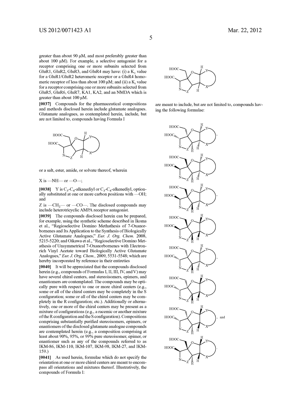 Heterotricyclic AMPA Receptor Antagonists for Treatment of Epilepsy, Pain,     and Other Neurological Disorders and Diseases - diagram, schematic, and image 15