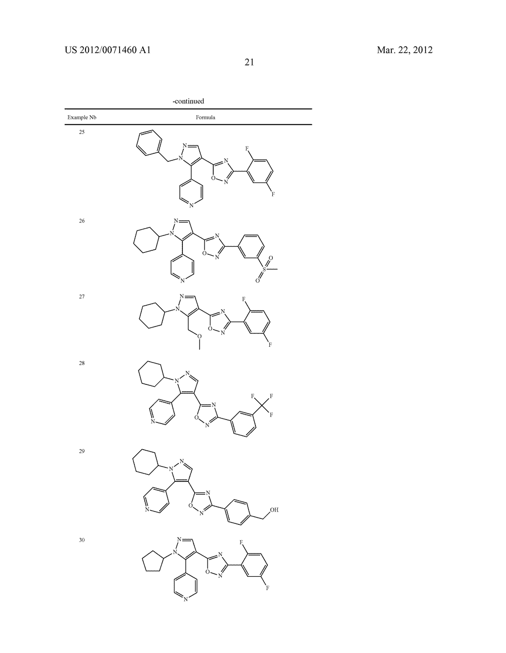 PYRAZOLE OXADIAZOLE DERIVATIVES AS S1P1 AGONISTS - diagram, schematic, and image 22