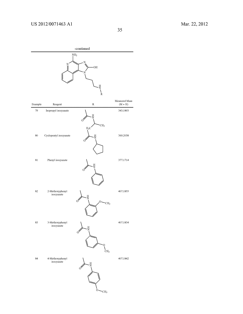 HYDROXY AND ALKOXY SUBSTITUTED 1H-IMIDAZOQUINOLINES AND METHODS - diagram, schematic, and image 36