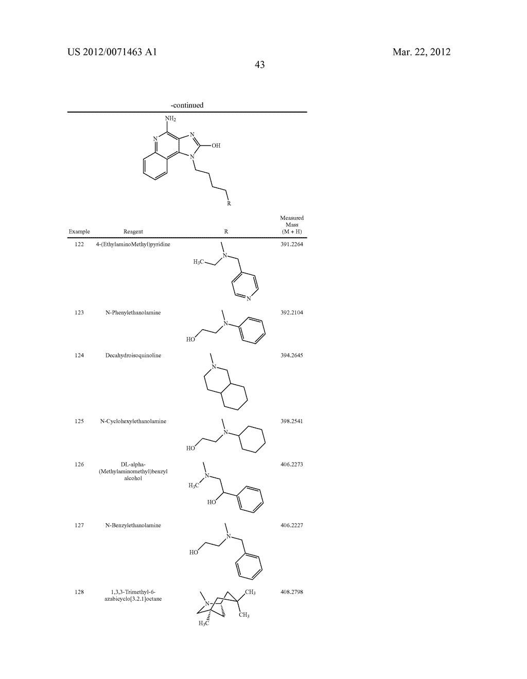 HYDROXY AND ALKOXY SUBSTITUTED 1H-IMIDAZOQUINOLINES AND METHODS - diagram, schematic, and image 44