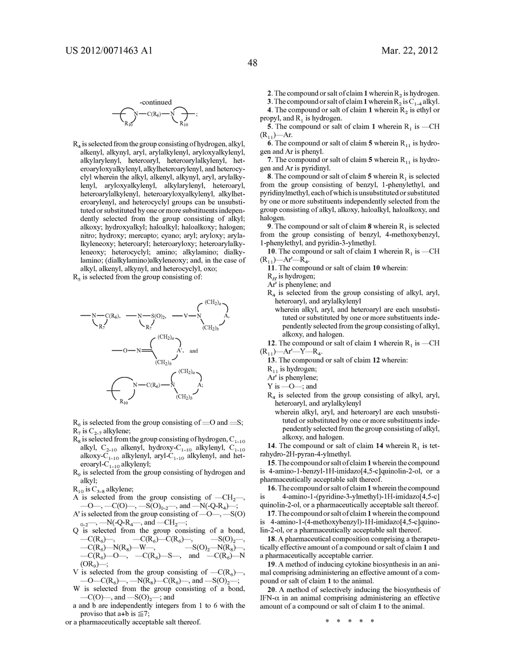 HYDROXY AND ALKOXY SUBSTITUTED 1H-IMIDAZOQUINOLINES AND METHODS - diagram, schematic, and image 49