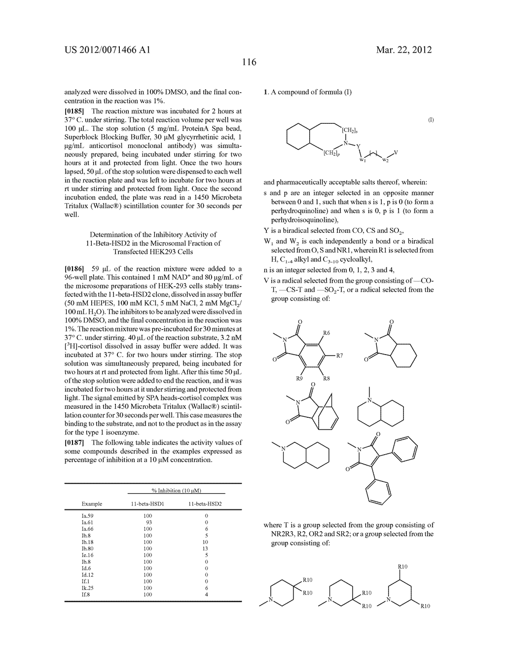 INHIBITOR COMPOUNDS OF 11-BETA-HYDROXYSTEROID DEHYDROGENASE TYPE 1 - diagram, schematic, and image 117