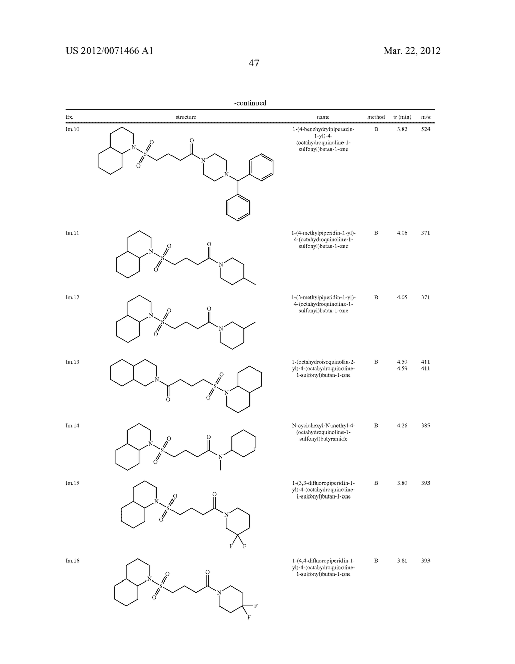 INHIBITOR COMPOUNDS OF 11-BETA-HYDROXYSTEROID DEHYDROGENASE TYPE 1 - diagram, schematic, and image 48