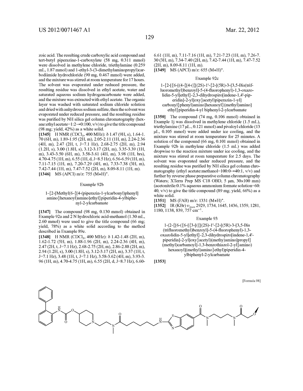 AMIDE DERIVATIVE - diagram, schematic, and image 130