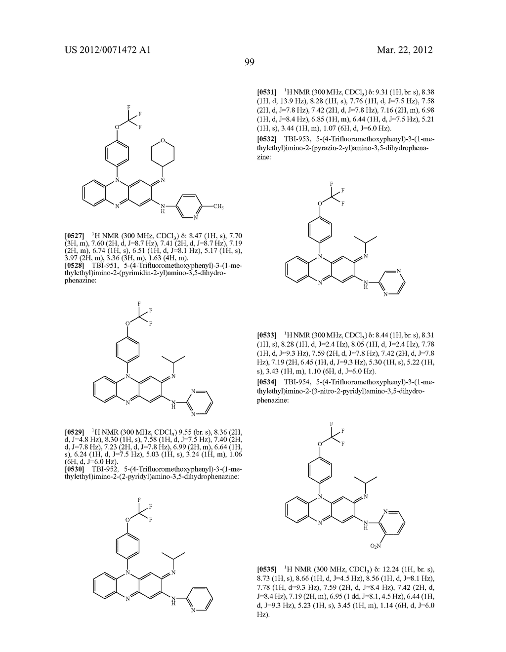 RIMINOPHENAZINES WITH 2-(HETEROARYL)AMINO SUBSTITUENTS AND THEIR     ANTI-MICROBIAL ACTIVITY - diagram, schematic, and image 101