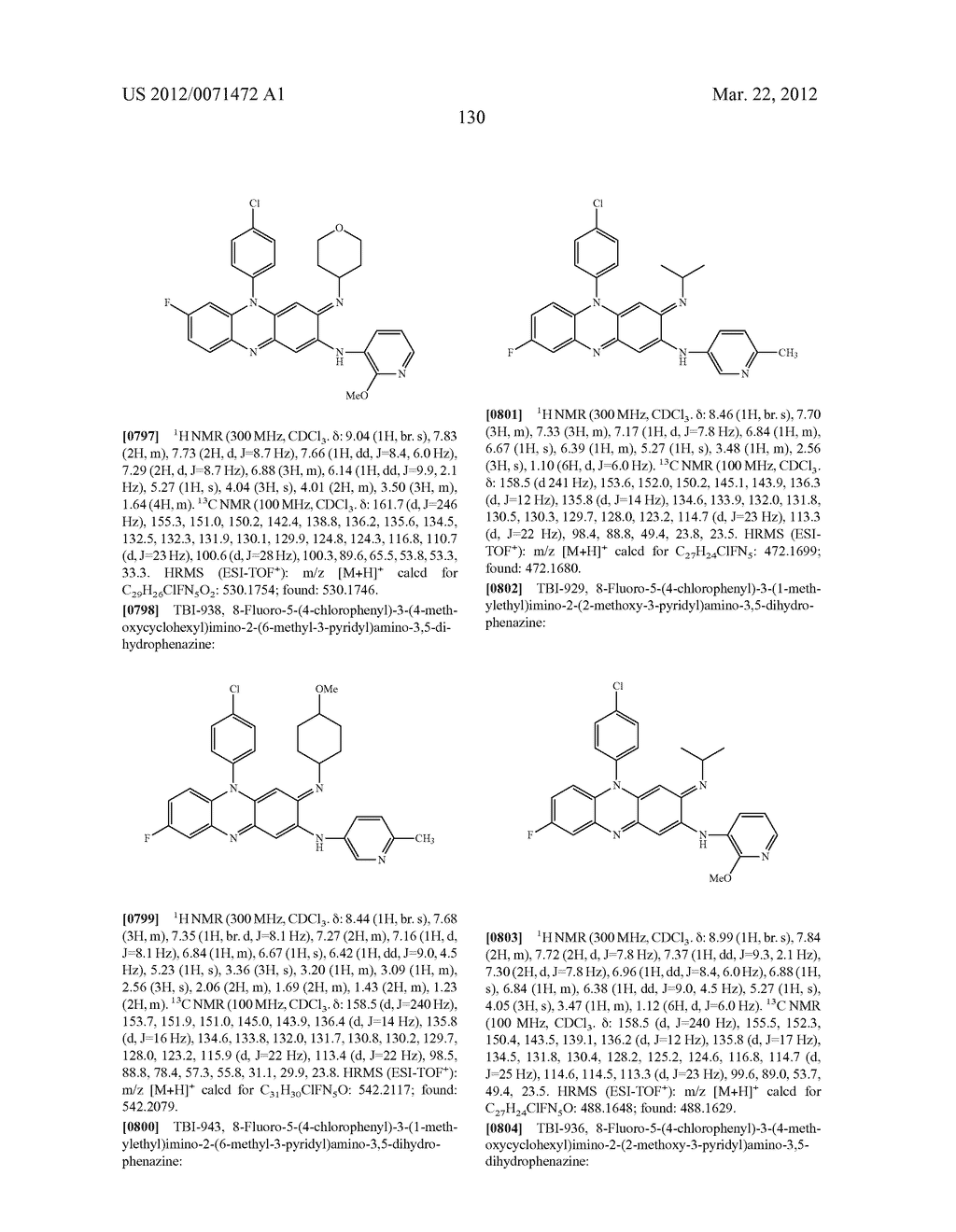 RIMINOPHENAZINES WITH 2-(HETEROARYL)AMINO SUBSTITUENTS AND THEIR     ANTI-MICROBIAL ACTIVITY - diagram, schematic, and image 132