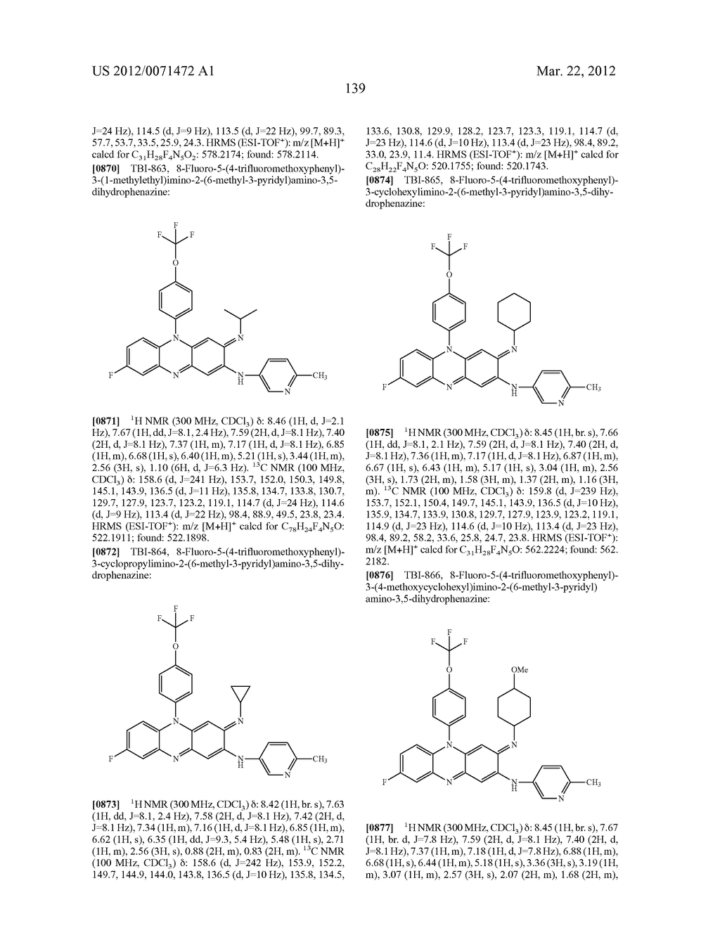 RIMINOPHENAZINES WITH 2-(HETEROARYL)AMINO SUBSTITUENTS AND THEIR     ANTI-MICROBIAL ACTIVITY - diagram, schematic, and image 141