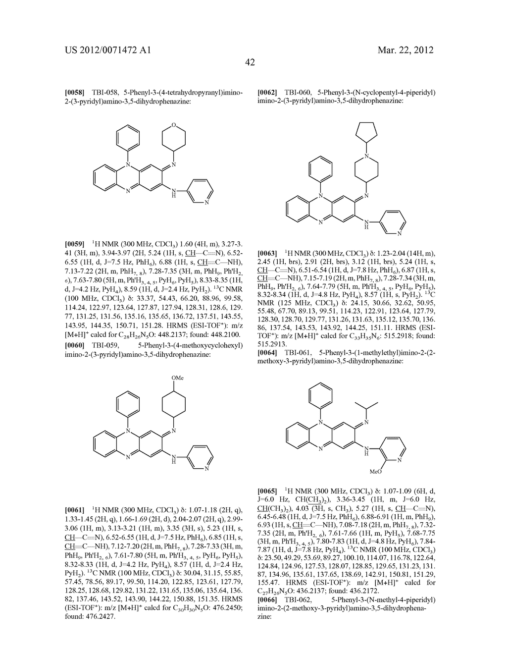 RIMINOPHENAZINES WITH 2-(HETEROARYL)AMINO SUBSTITUENTS AND THEIR     ANTI-MICROBIAL ACTIVITY - diagram, schematic, and image 44