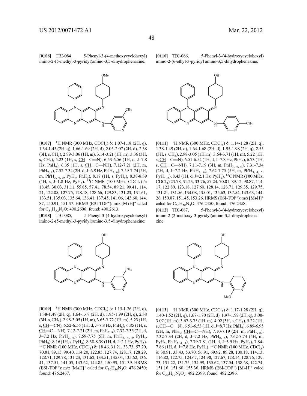 RIMINOPHENAZINES WITH 2-(HETEROARYL)AMINO SUBSTITUENTS AND THEIR     ANTI-MICROBIAL ACTIVITY - diagram, schematic, and image 50