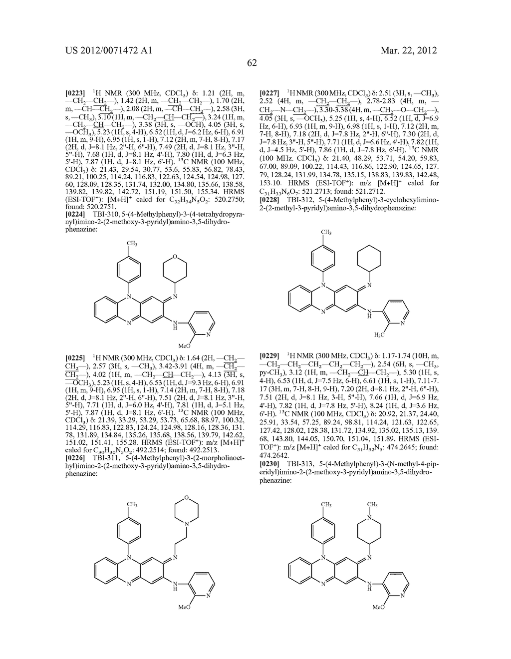 RIMINOPHENAZINES WITH 2-(HETEROARYL)AMINO SUBSTITUENTS AND THEIR     ANTI-MICROBIAL ACTIVITY - diagram, schematic, and image 64