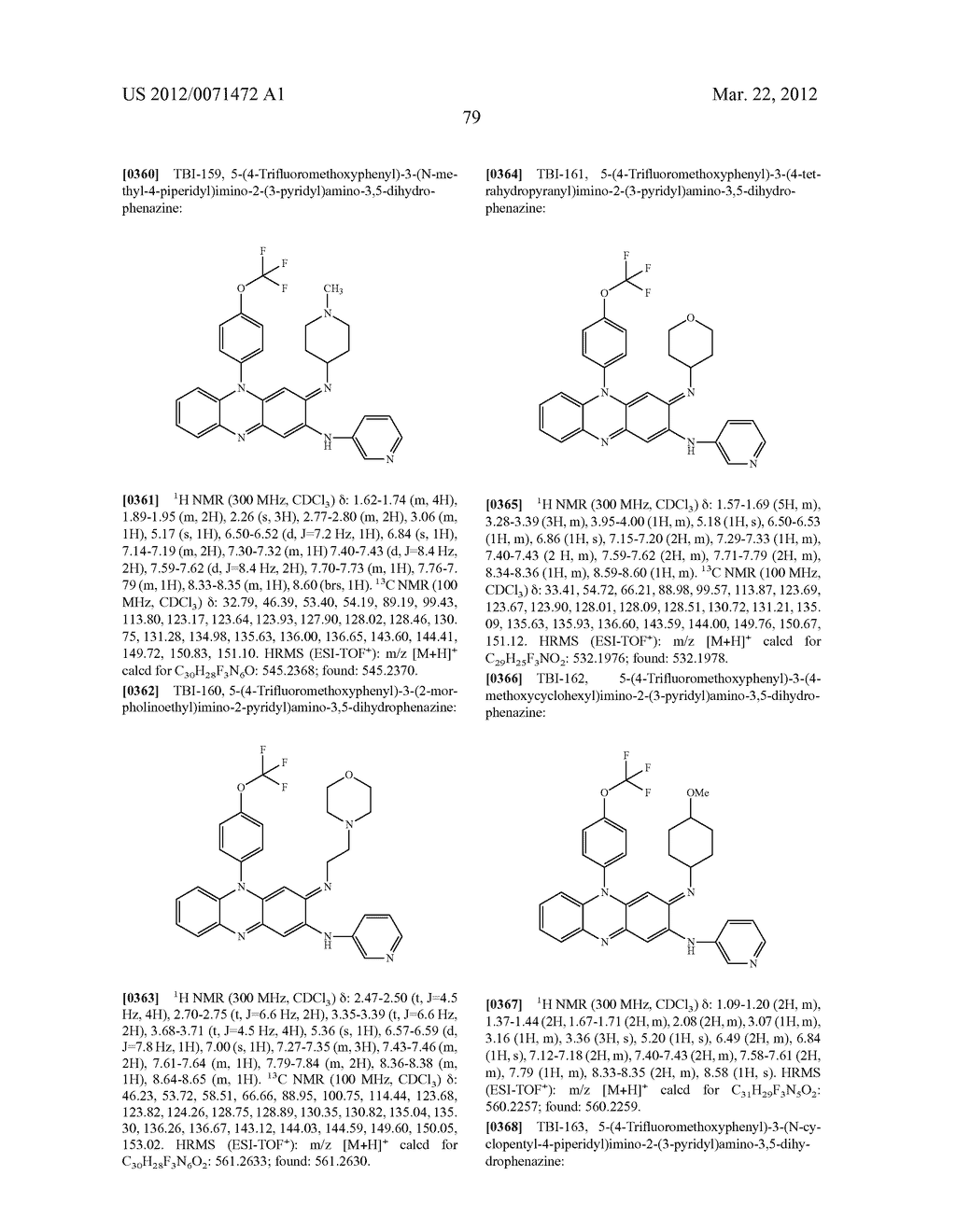 RIMINOPHENAZINES WITH 2-(HETEROARYL)AMINO SUBSTITUENTS AND THEIR     ANTI-MICROBIAL ACTIVITY - diagram, schematic, and image 81