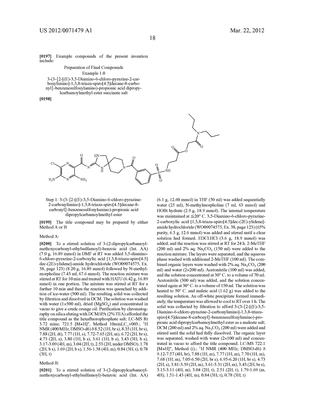 PYRAZINE DERIVATIVES AS ENAC BLOCKERS - diagram, schematic, and image 19