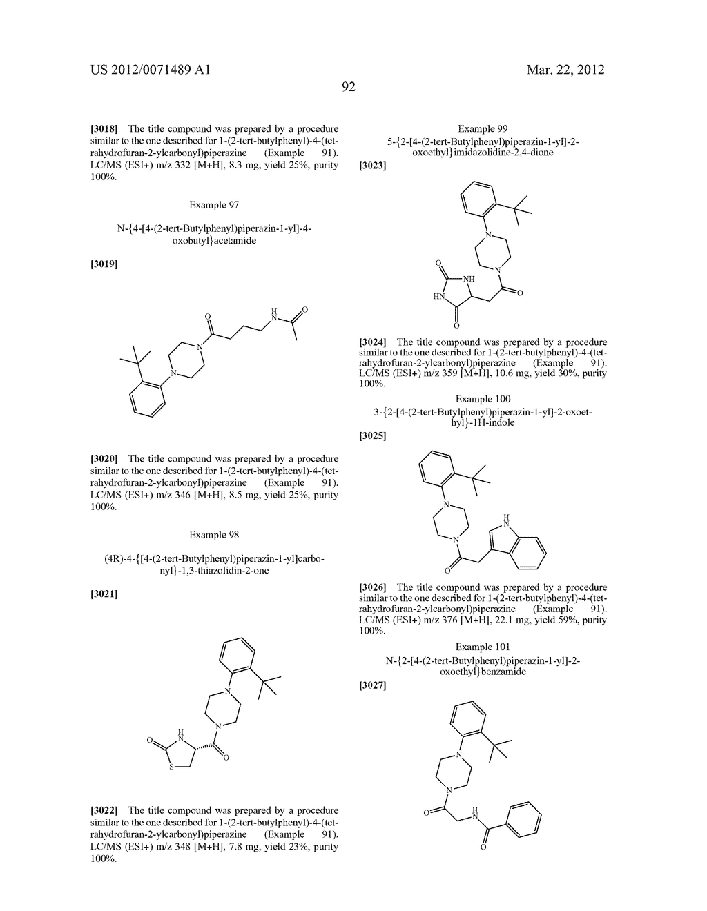 DERIVATIVES OF N-ACYL-N'-PHENYLPIPERAZINE USEFUL (INTER ALIA) FOR THE     PROPHYLAXIS OR TREATMENT OF DIABETES - diagram, schematic, and image 93