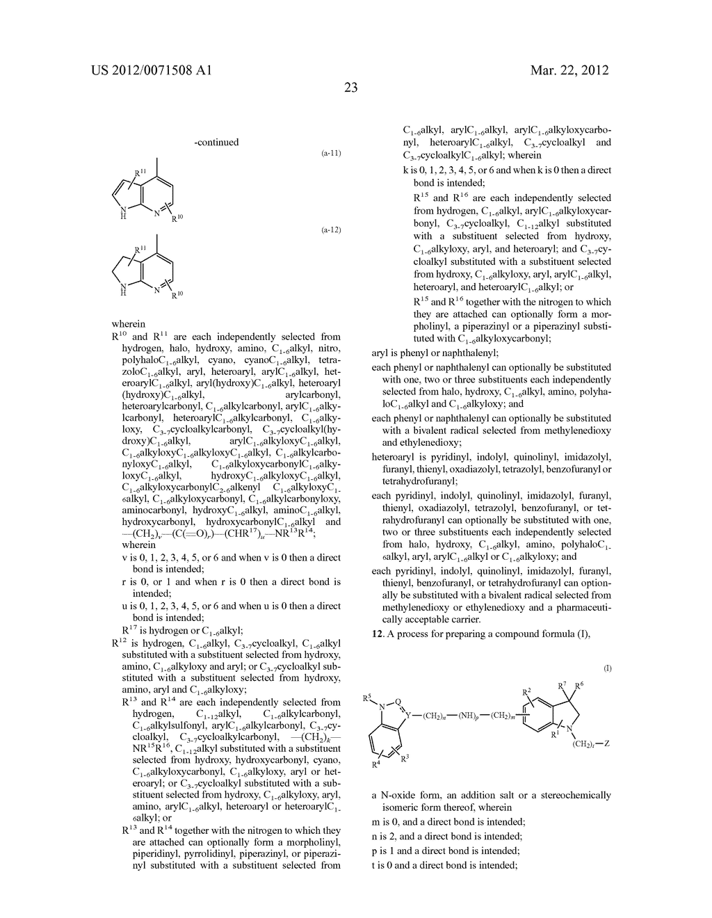 CYCLIC-ALKYLAMINE DERIVATIVES AS INHIBITORS OF THE INTERACTION BETWEEN     MDM2 AND P53 - diagram, schematic, and image 24
