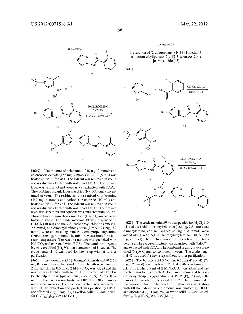 COMPOUNDS THAT MODULATE INTRACELLULAR CALCIUM - diagram, schematic, and image 69