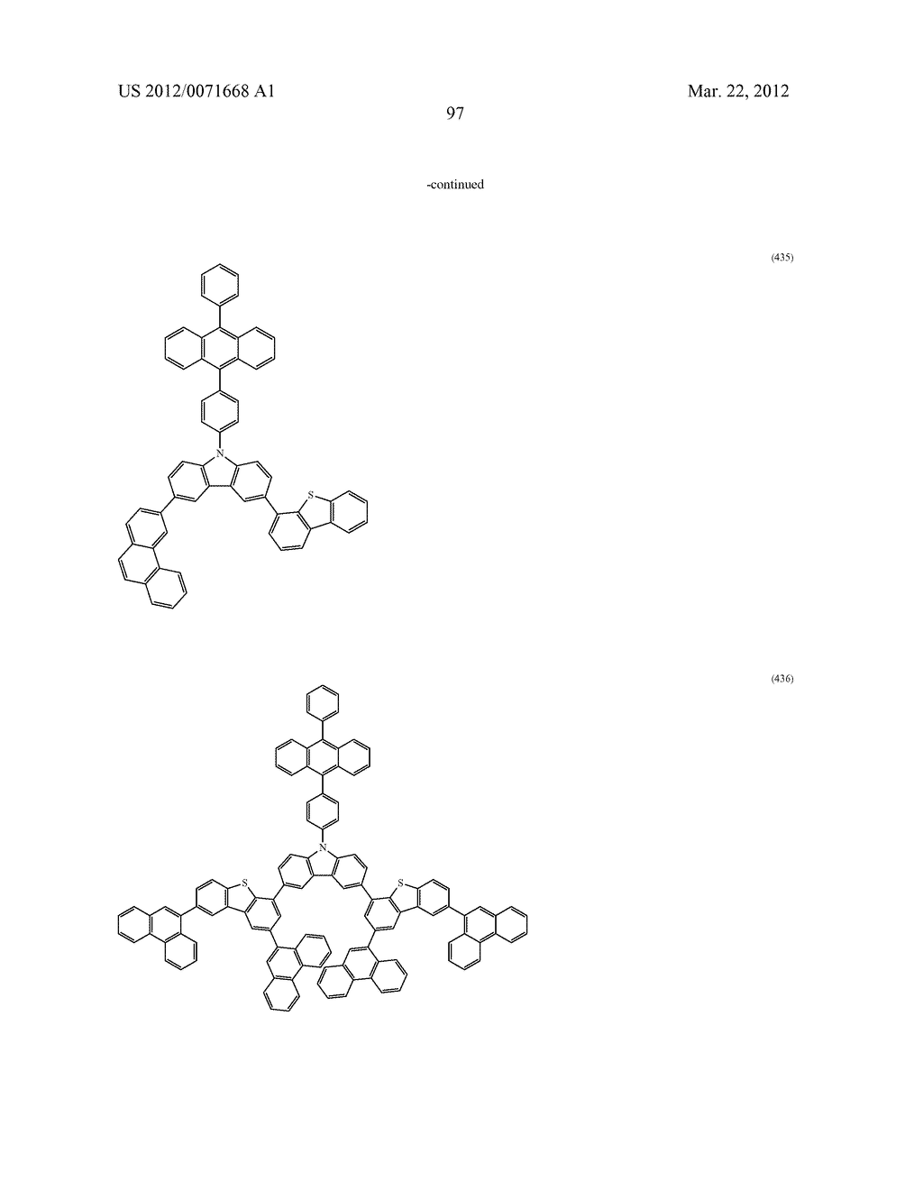 Carbazole Derivative, Light-Emitting Element Material and Organic     Semiconductor Material - diagram, schematic, and image 145