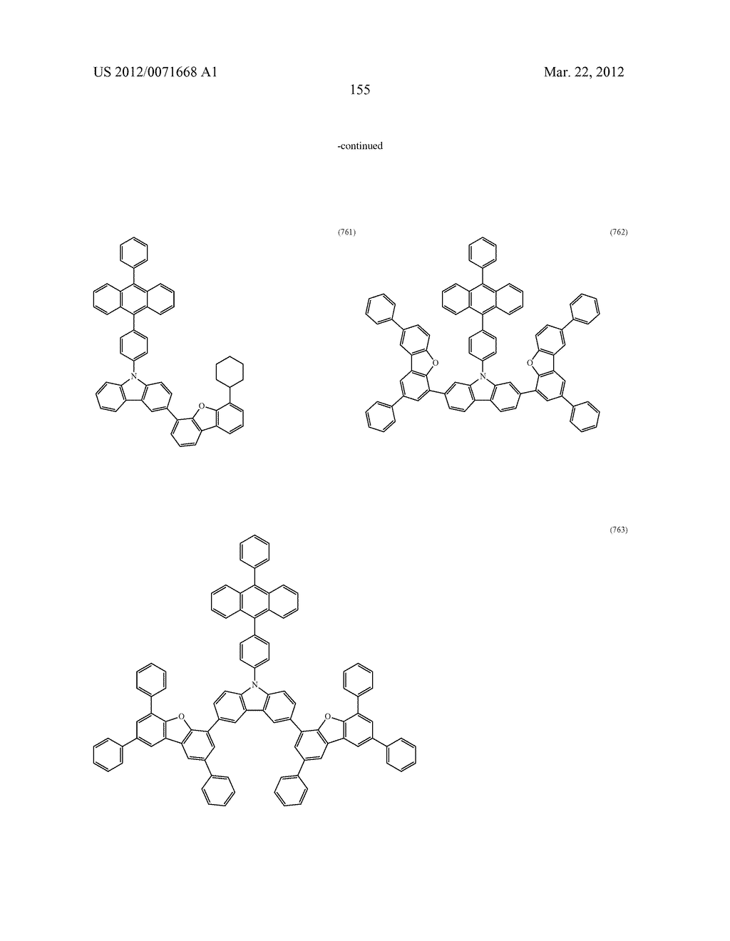 Carbazole Derivative, Light-Emitting Element Material and Organic     Semiconductor Material - diagram, schematic, and image 203