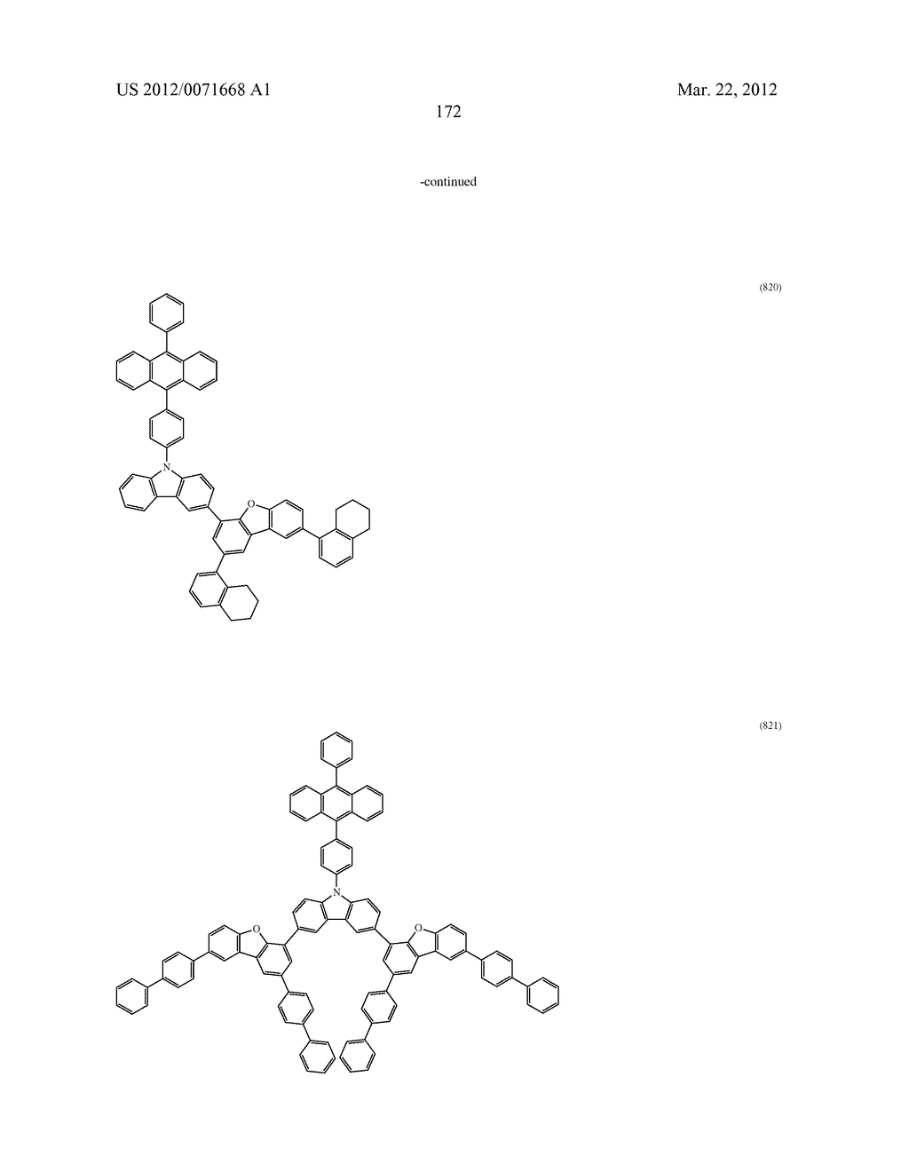 Carbazole Derivative, Light-Emitting Element Material and Organic     Semiconductor Material - diagram, schematic, and image 220