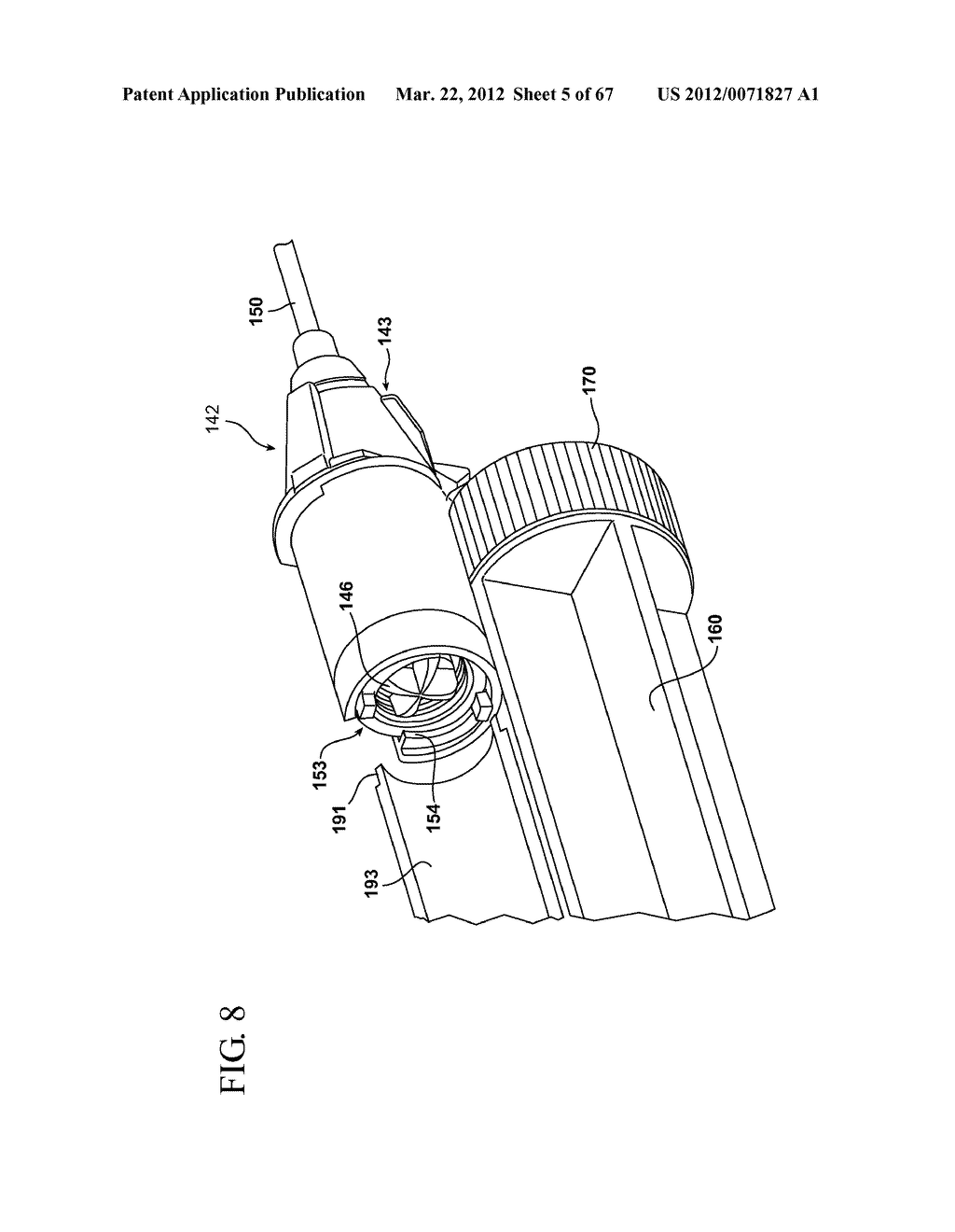 Dual Chamber Syringe With Retractable Needle - diagram, schematic, and image 06