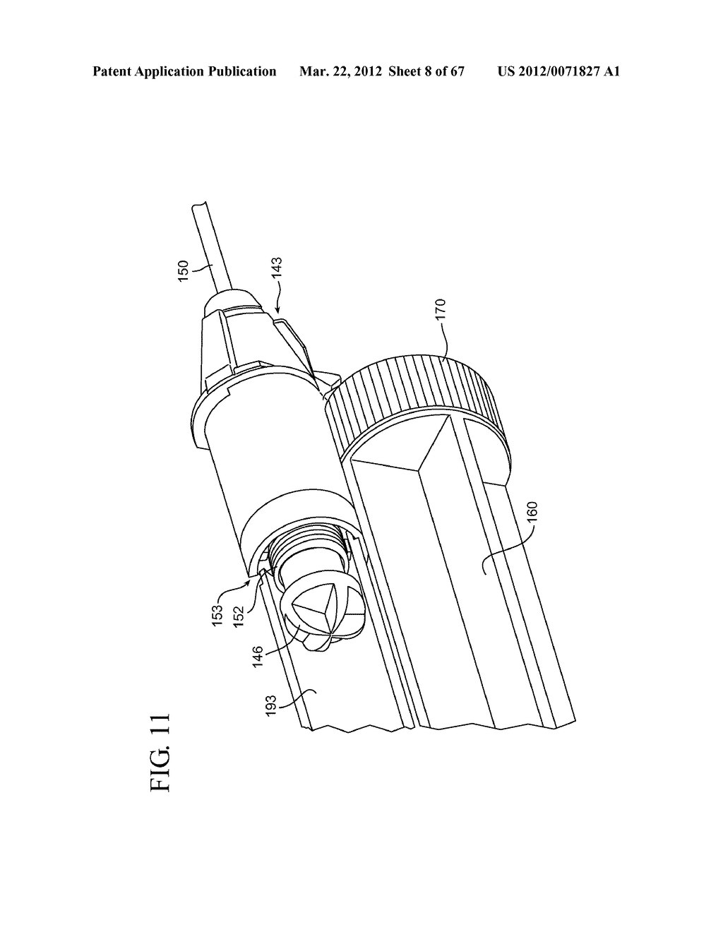 Dual Chamber Syringe With Retractable Needle - diagram, schematic, and image 09