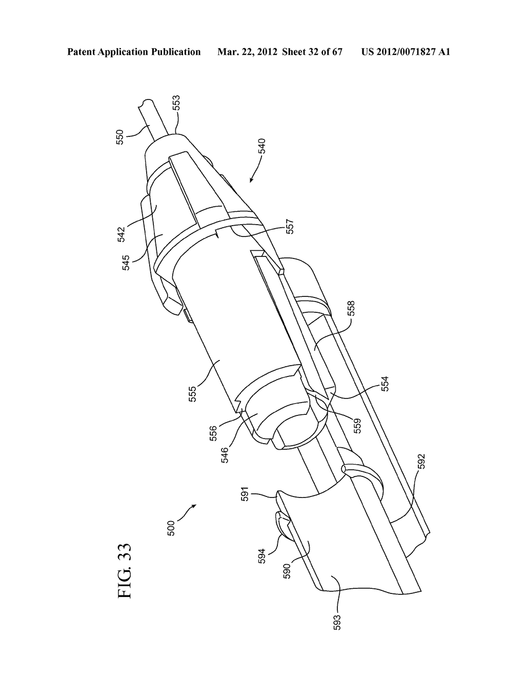 Dual Chamber Syringe With Retractable Needle - diagram, schematic, and image 33