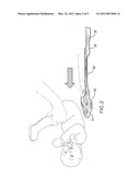 Diaper with hand receiving pocket diagram and image