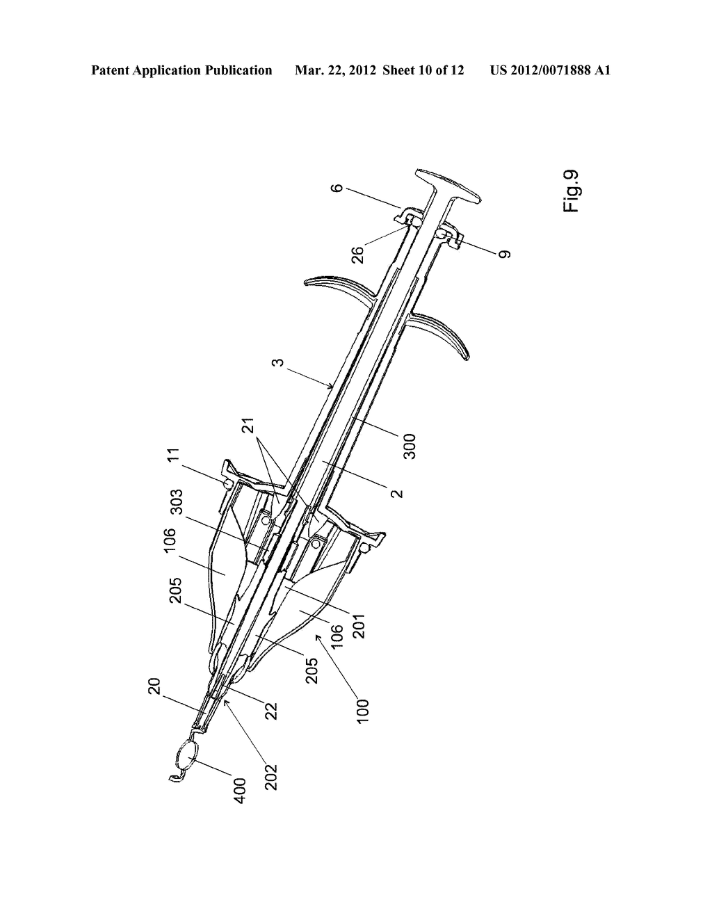 DEVICE FOR HOLDING FOLDING AND INJECTING AN INTRAOCULAR LENS - diagram, schematic, and image 11