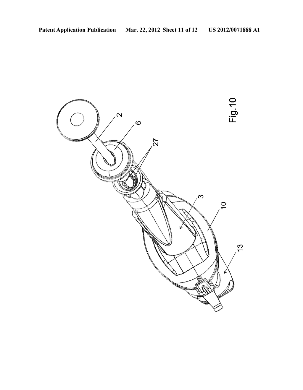 DEVICE FOR HOLDING FOLDING AND INJECTING AN INTRAOCULAR LENS - diagram, schematic, and image 12