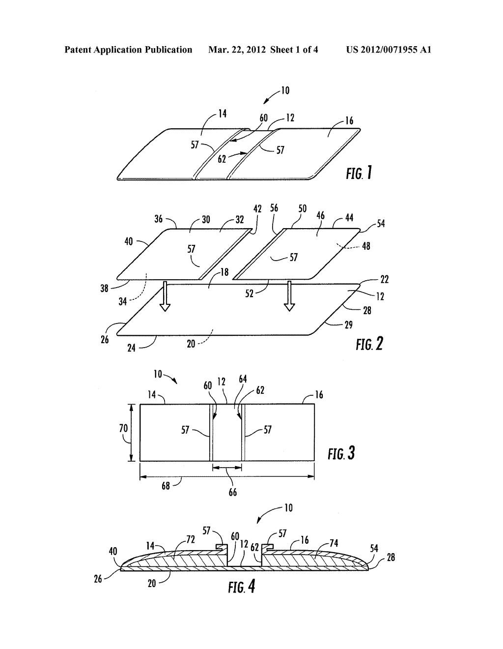 THERMAL PACK HOLDING DEVICE AND METHOD FOR RELIEF OF BREAST PAIN OR     DISCOMFORT - diagram, schematic, and image 02