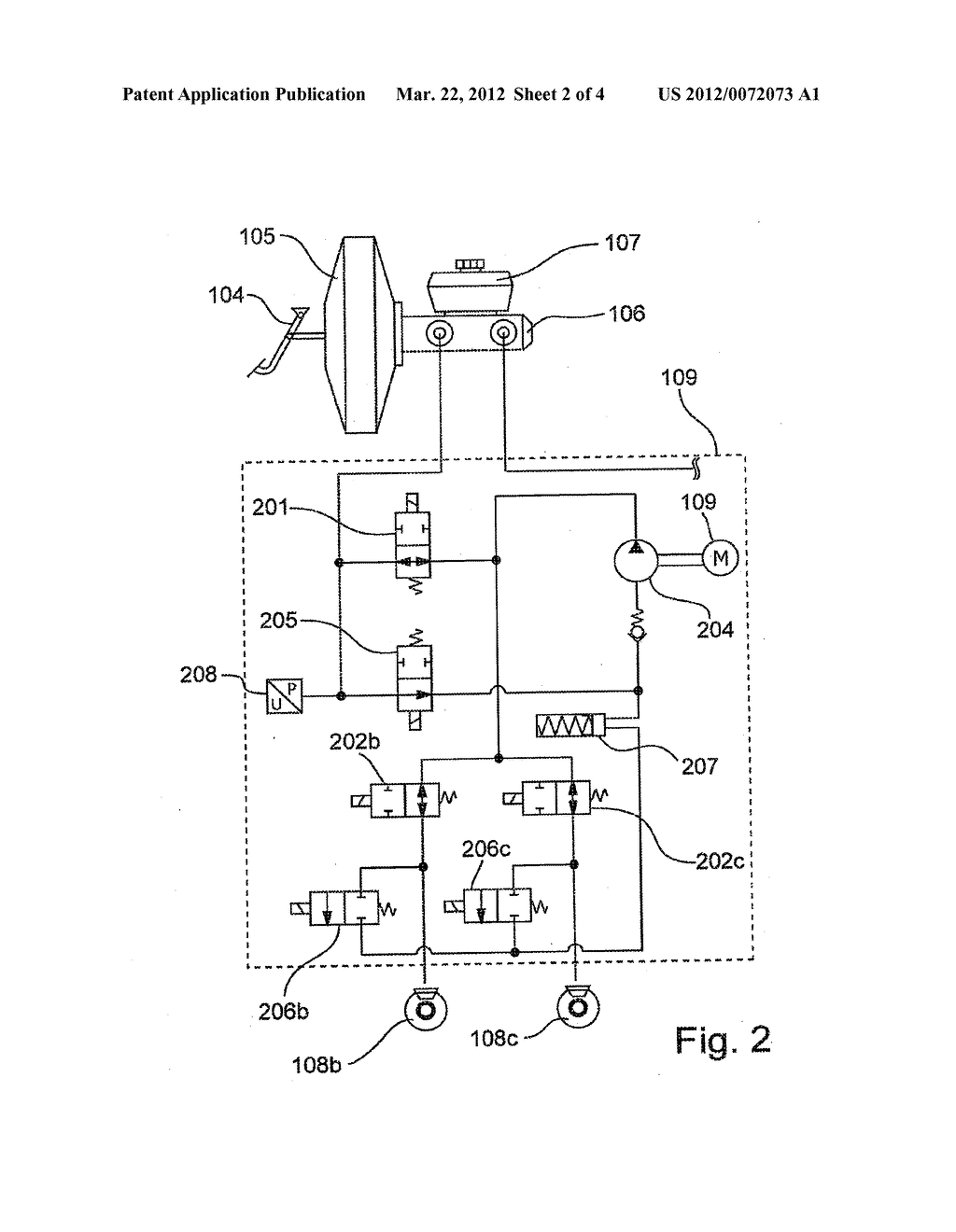 SYSTEM AND METHOD FOR STABILIZING A MOTOR VEHICLE - diagram, schematic, and image 03