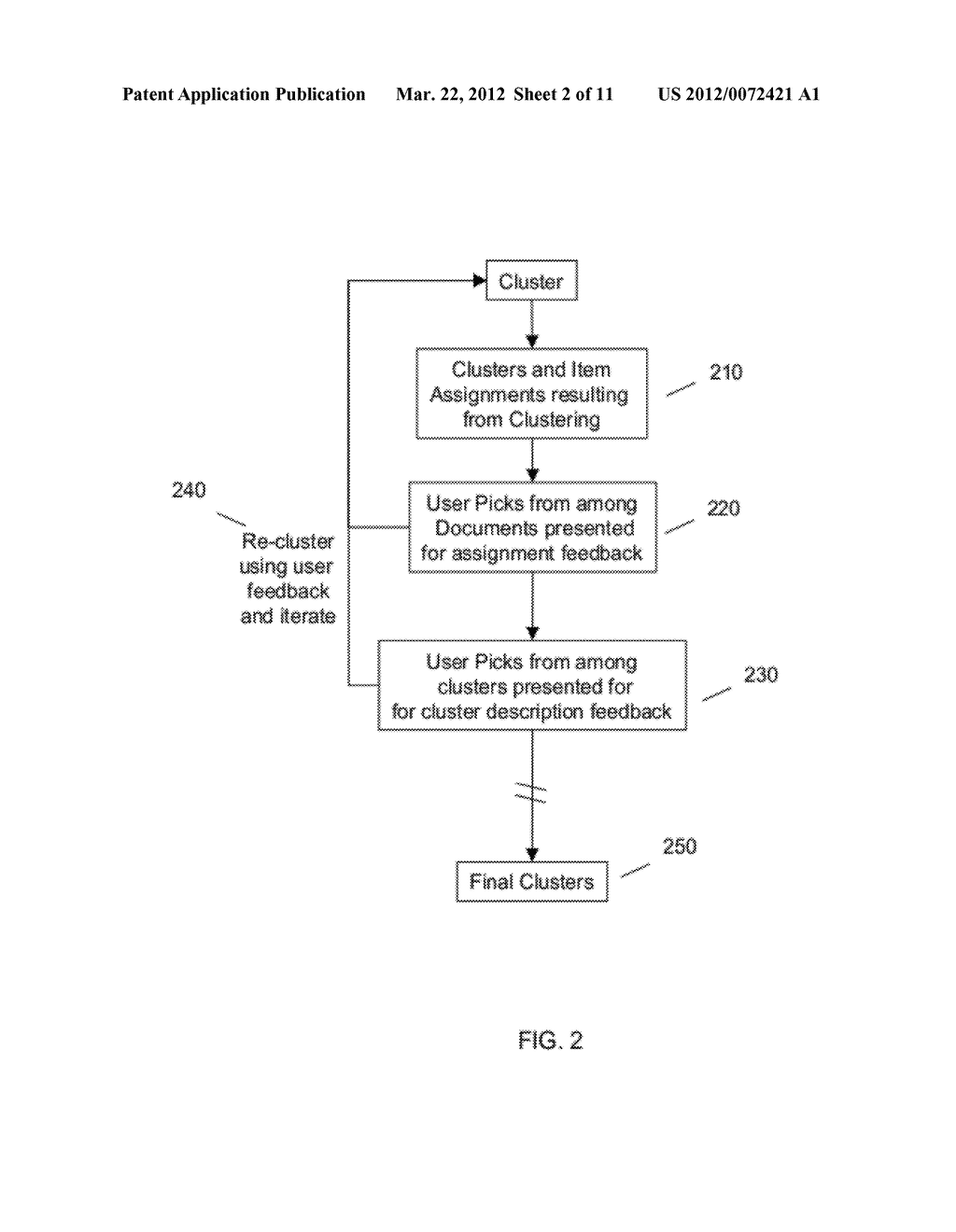 SYSTEMS AND METHODS FOR INTERACTIVE CLUSTERING - diagram, schematic, and image 03