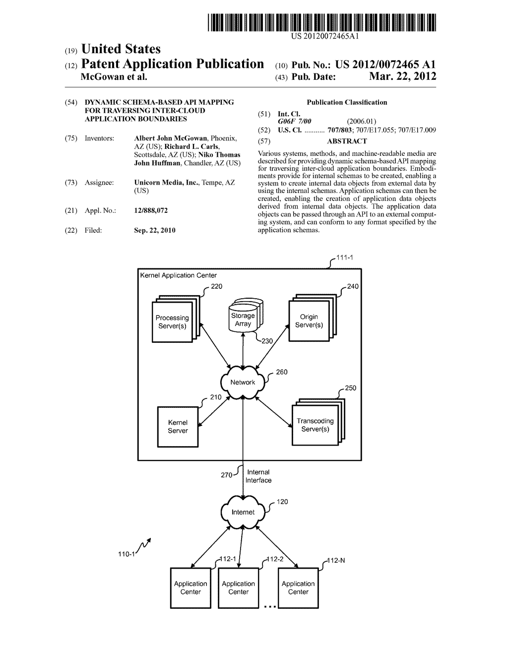 DYNAMIC SCHEMA-BASED API MAPPING FOR TRAVERSING INTER-CLOUD APPLICATION     BOUNDARIES - diagram, schematic, and image 01