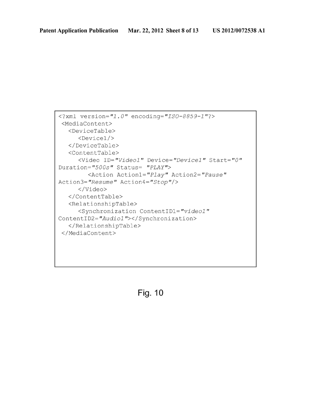 METHOD AND APPARATUS FOR DISTRIBUTING A MULTIMEDIA CONTENT - diagram, schematic, and image 09