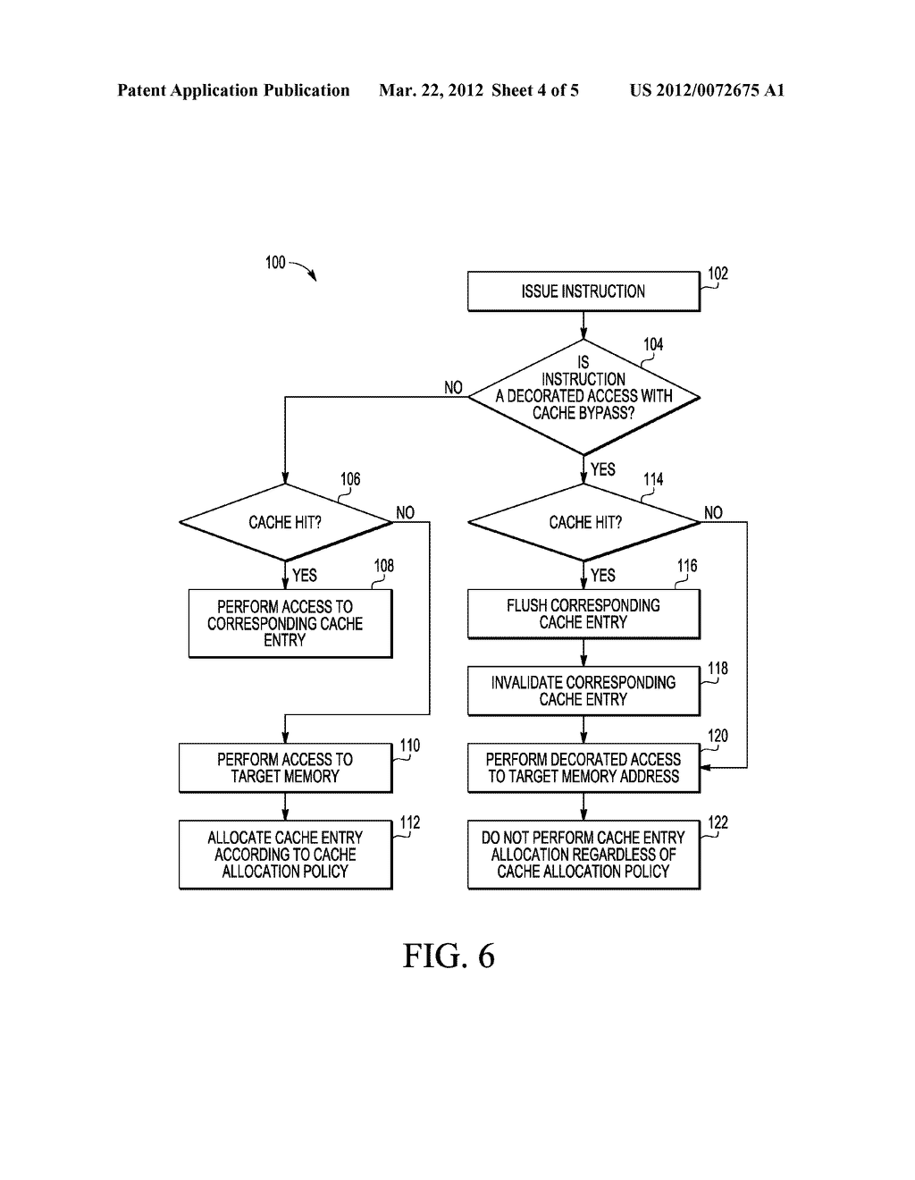 DATA PROCESSOR FOR PROCESSING DECORATED INSTRUCTIONS WITH CACHE BYPASS - diagram, schematic, and image 05