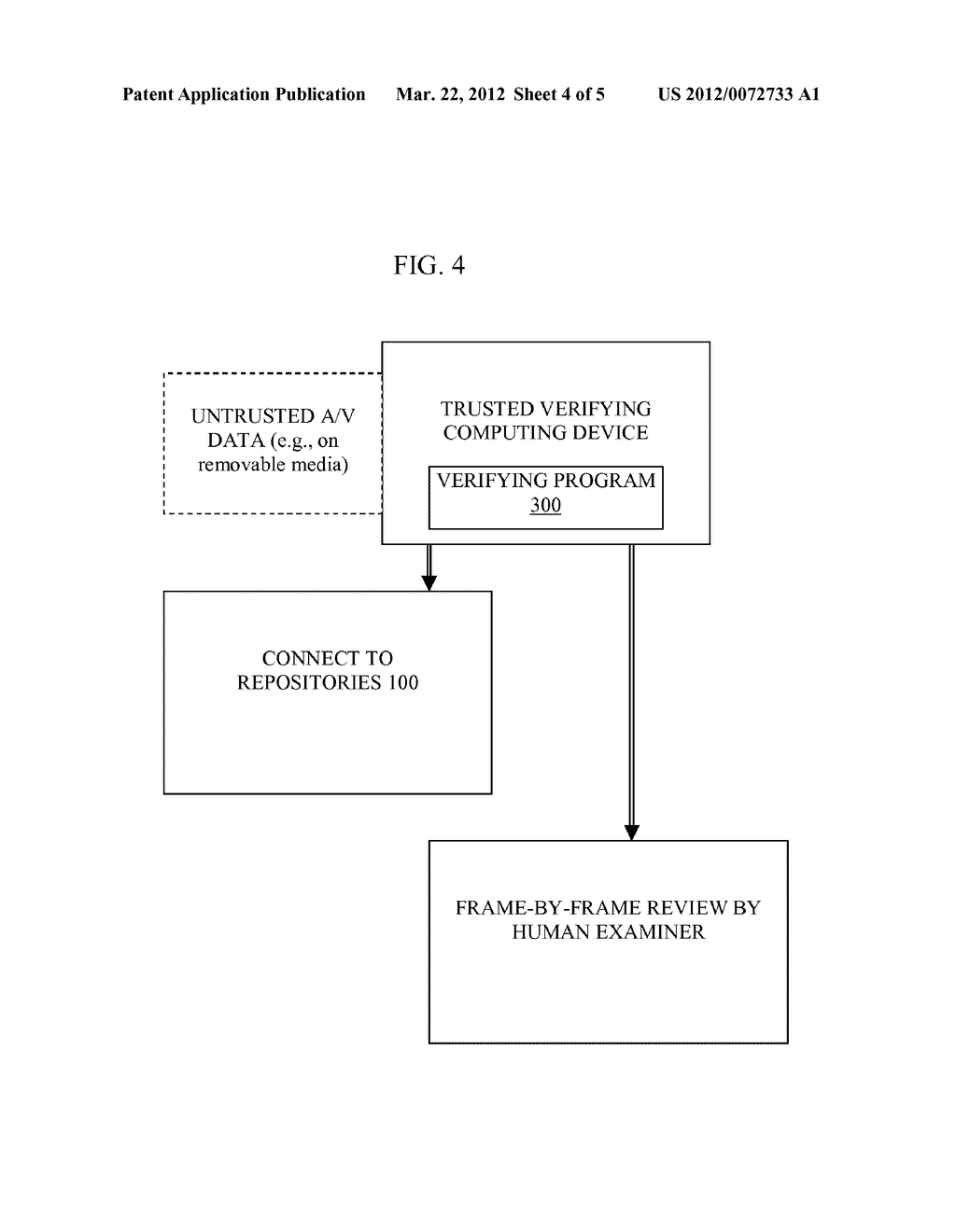 WEARABLE TIME-BRACKETED VIDEO AUTHENTICATION - diagram, schematic, and image 05