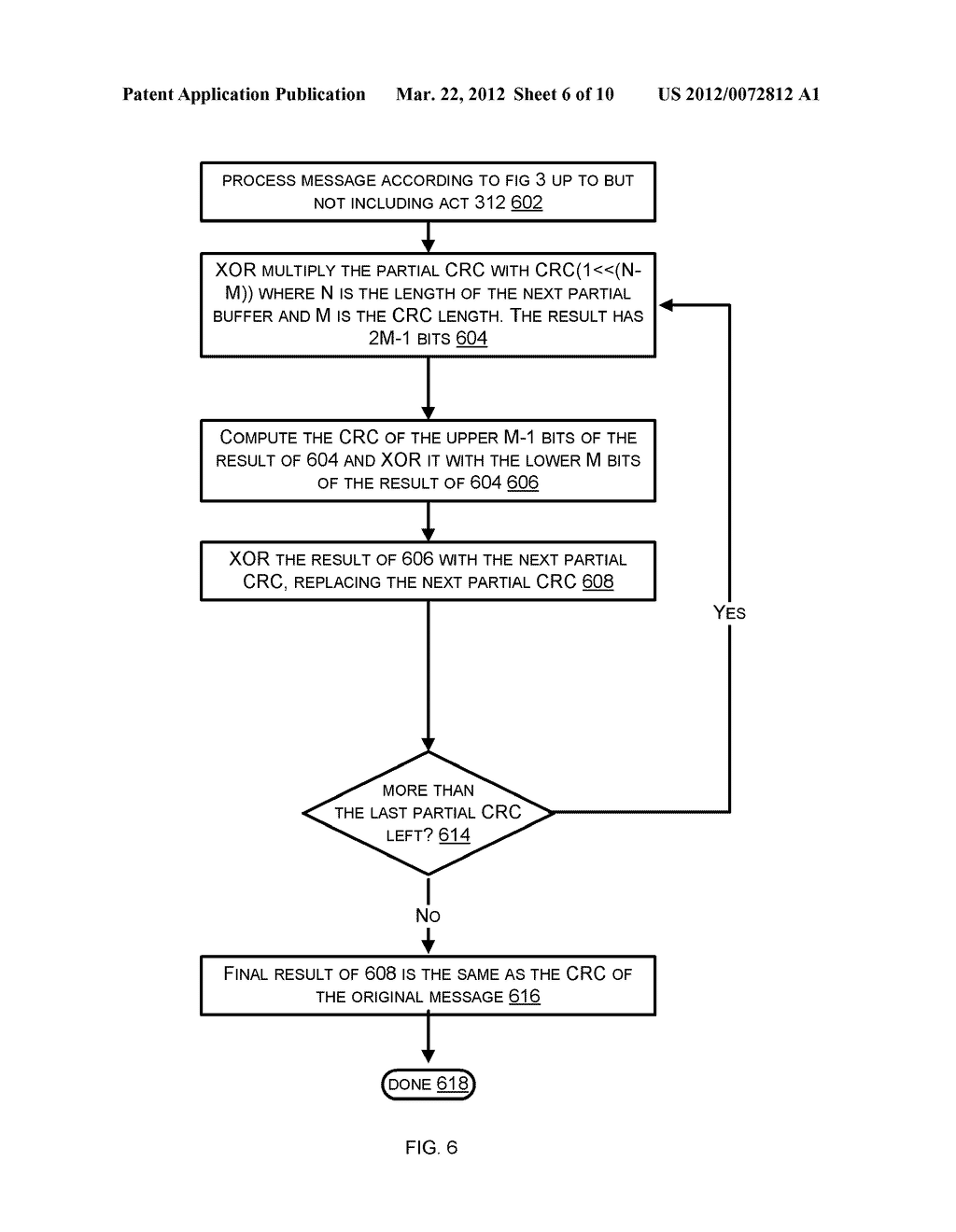 DISTRIBUTED CHECKSUM COMPUTATION - diagram, schematic, and image 07