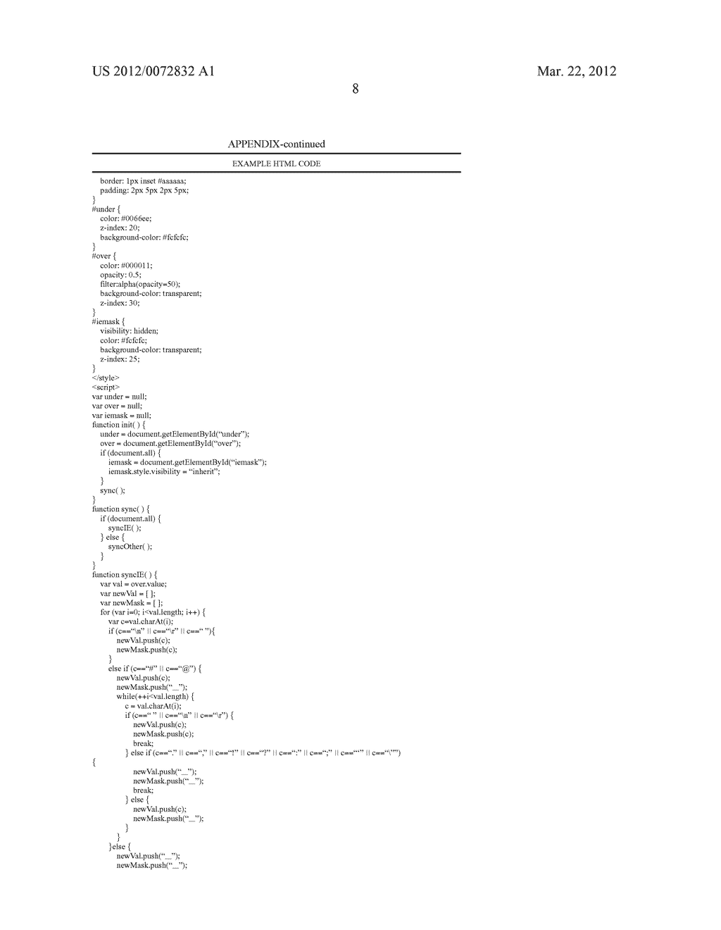 Methods And Systems For Multiple Styling HyperText Markup Language (HTML)     Form Fields - diagram, schematic, and image 13