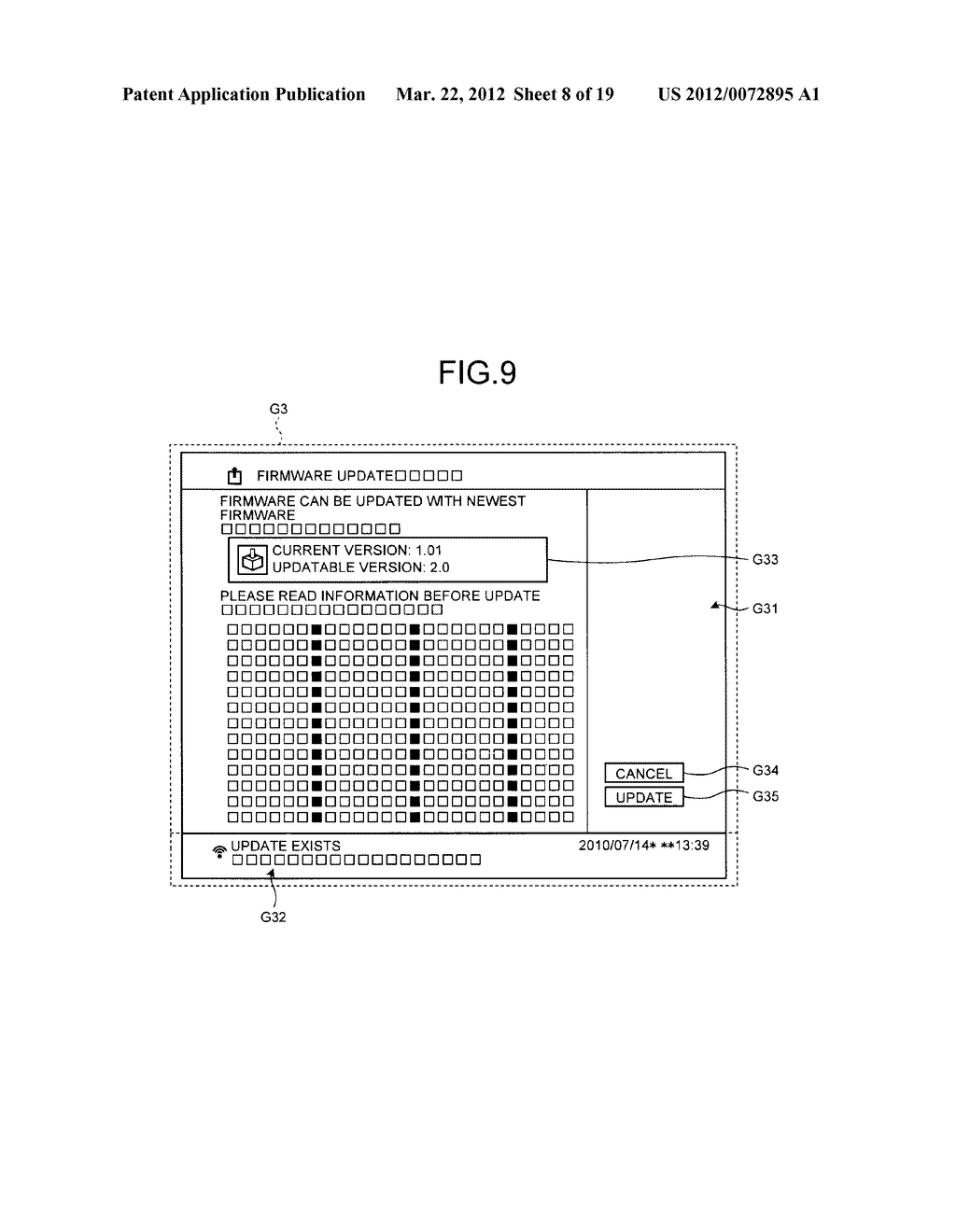 COMMUNICATION DEVICE, UPDATE METHOD, AND COMPUTER PROGRAM PRODUCT - diagram, schematic, and image 09