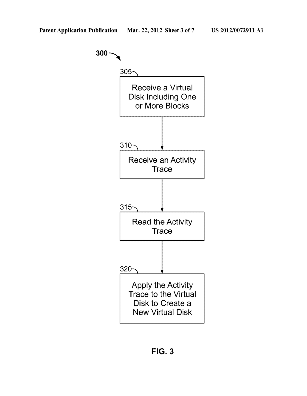 TRACE ASSISTED PREFETCHING OF VIRTUAL MACHINES IN A DISTRIBUTED SYSTEM - diagram, schematic, and image 04