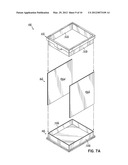 Custom Sized Plastic Tote Having Intermediate Sleeve and Method of     Manufacturing Same diagram and image