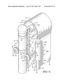 FENCE WRAPPING ASSEMBLY AND A METHOD OF UTILIZING THE SAME diagram and image