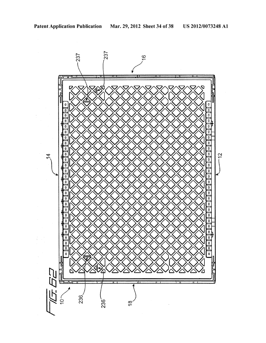 Breadbasket with Merchandiser Window and Flaps - diagram, schematic, and image 35