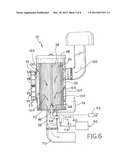 Self-cleaning air filter diagram and image