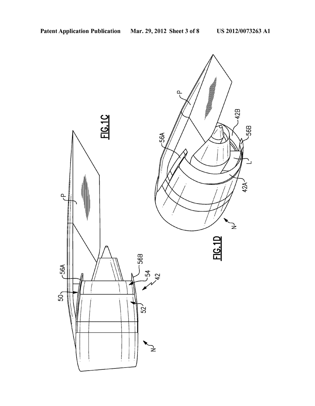 GAS TURBINE ENGINE WITH AXIAL MOVABLE FAN VARIABLE AREA NOZZLE - diagram, schematic, and image 04
